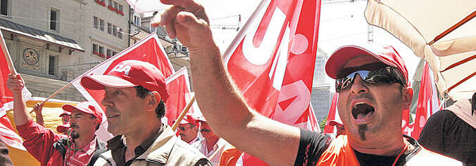 Bau-Demo 27. Juni in Zürich